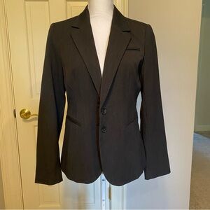EUC two button gray blazer